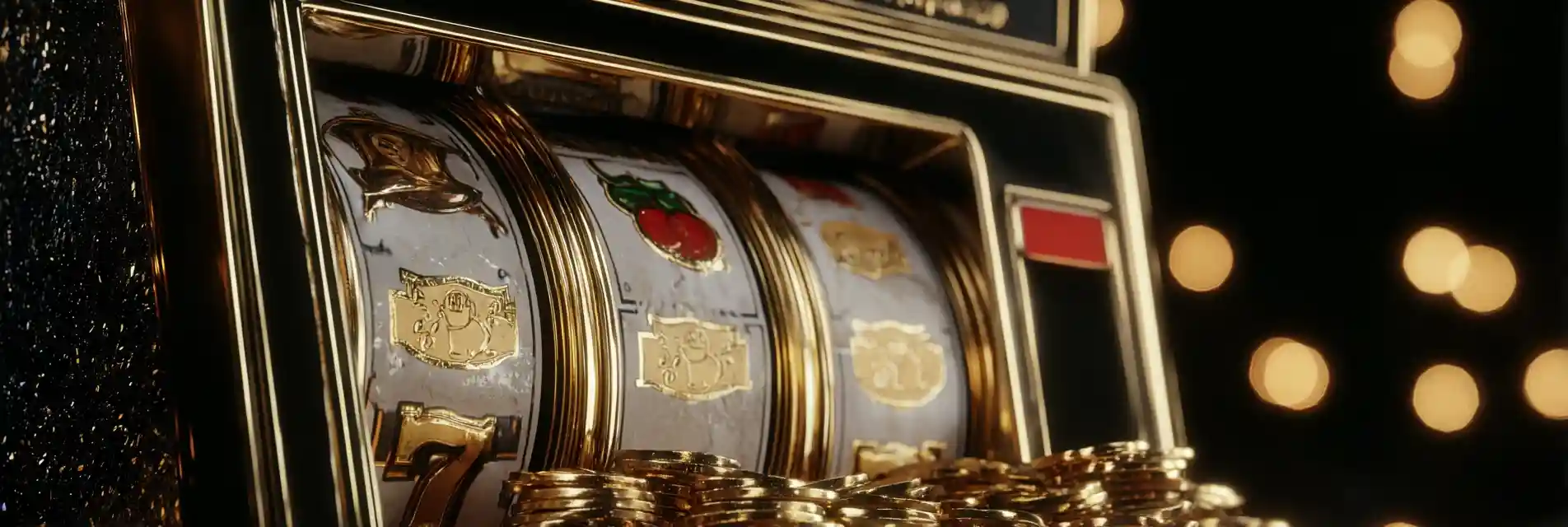 what do the lights on top of slot machines mean